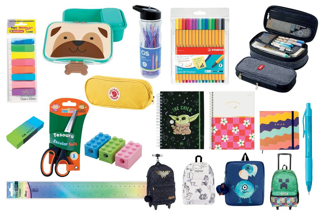 Prepare a lancheira: material escolar para a volta às aulas