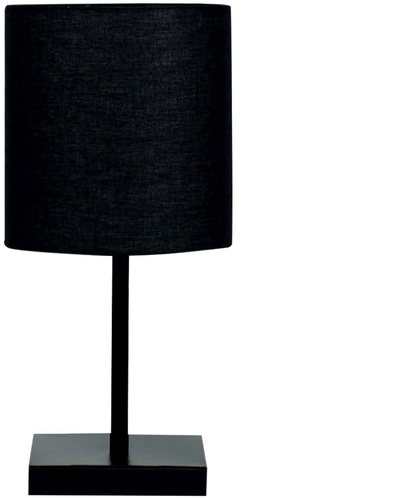 Abajur minimalista preto