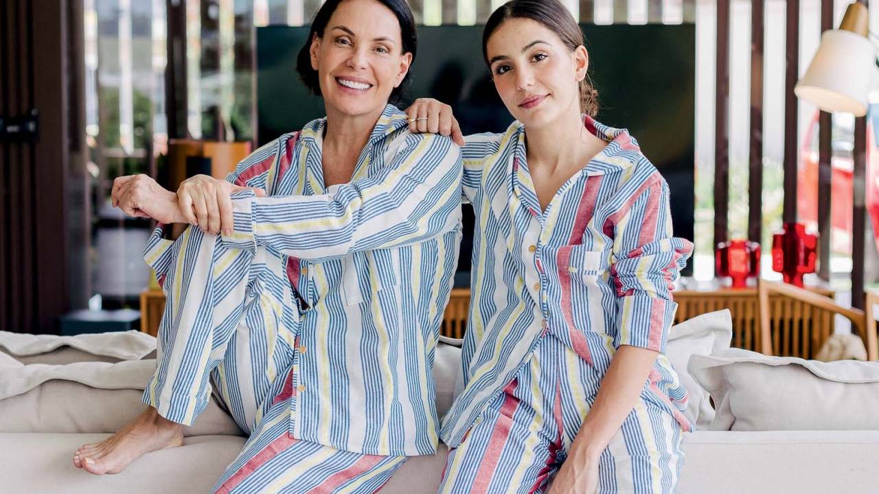 Carolina Ferraz e sua filha, Valentina Cohen