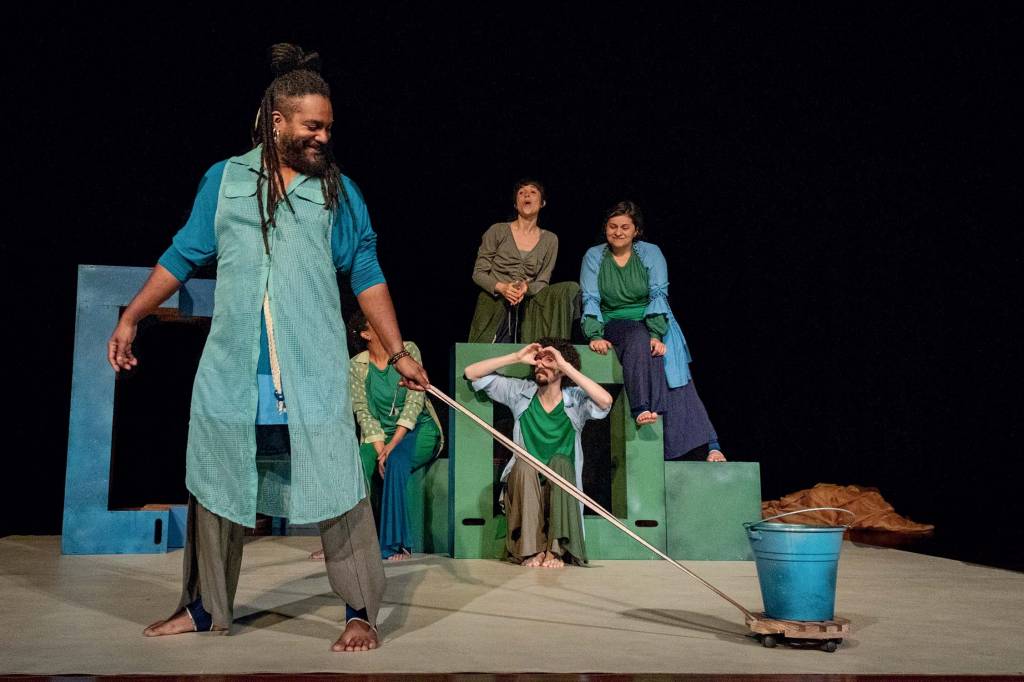 Em ‘Um dia, um Rio’, Grupo 59 de Teatro dá voz a curso d’água poluído