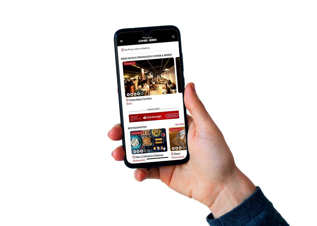 VEJA COMER & BEBER lança app com os melhores restaurantes, bares  e comidinhas de SP e Rio