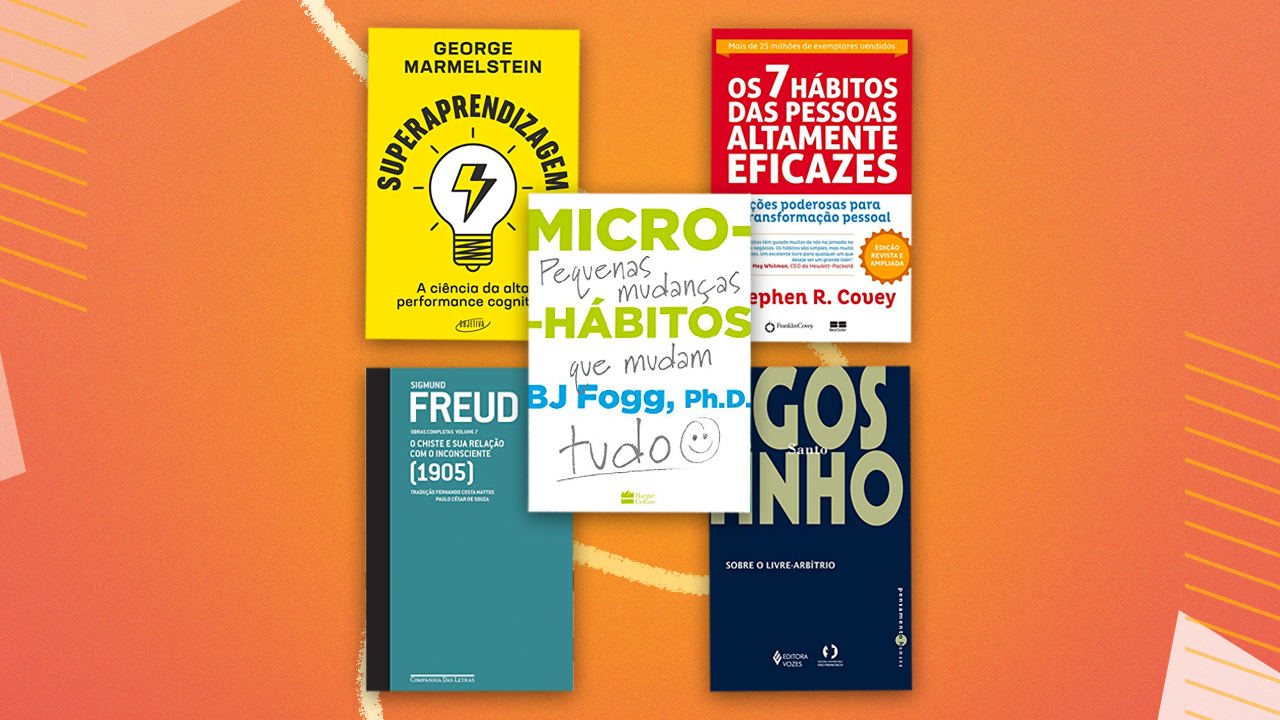 5 livros para mudar hábitos e compreender o pensamento humano