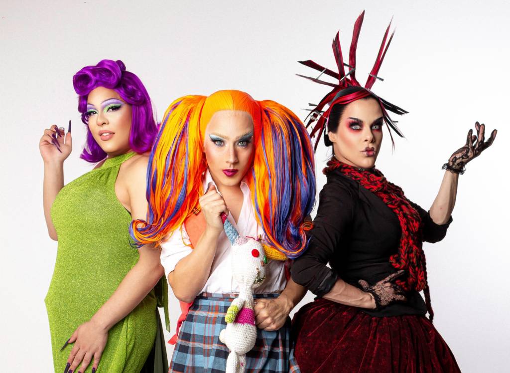 Trio de drag queens estreia espetáculo para crianças em São Paulo