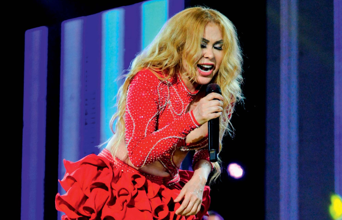 Joelma grava DVD com hits da banda Calypso em São Paulo