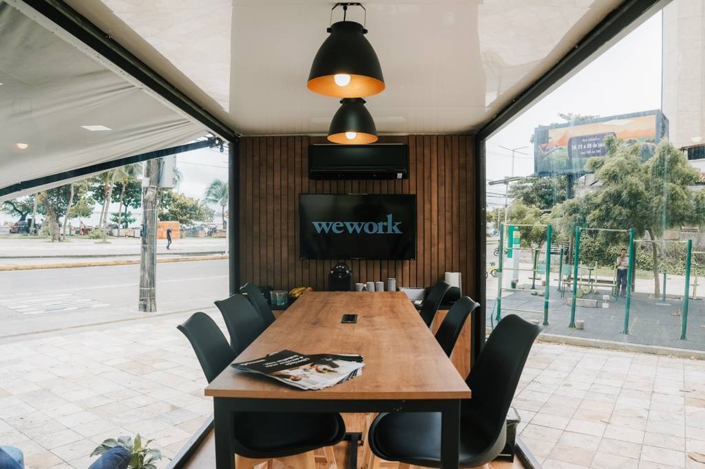 Coworking cria ‘office truck’ com chope e café grátis na Faria Lima