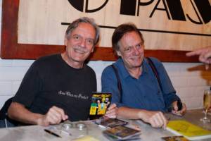 Chico e Paulo Caruso Os irmãos Chico e Paulo Caruso, n'O Pasquim