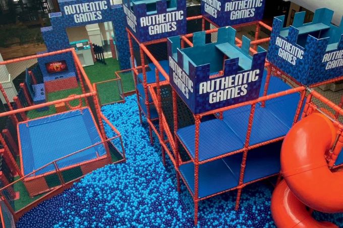 Shopping Santa Cruz ganha parque indoor do Authentic Games