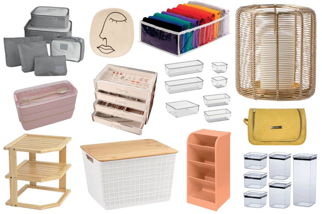 Tudo em seu lugar: produtos para deixar as coisas organizadas