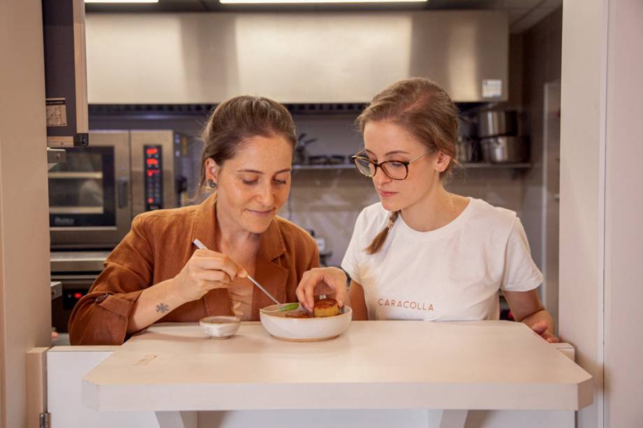 Patricia Helú e Thainá Andrade: parceria