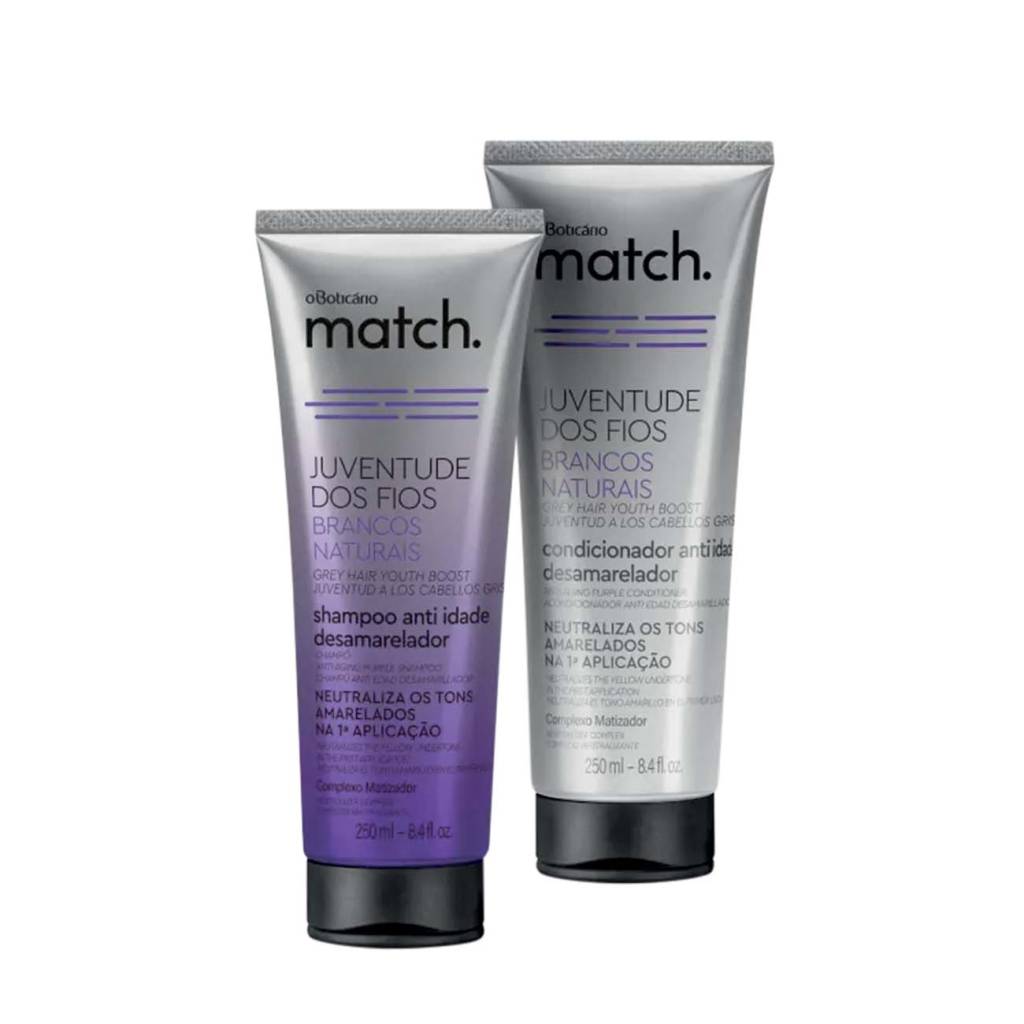 shampoo condicionador cabelo branco