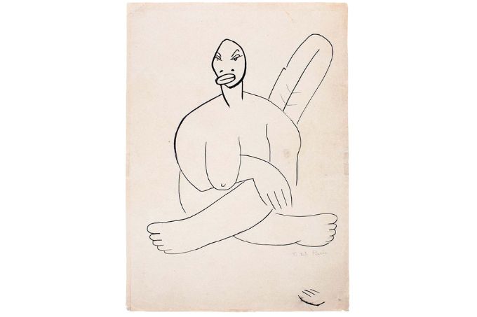 Exposição reúne esboços e blocos de notas raros de Tarsila do Amaral