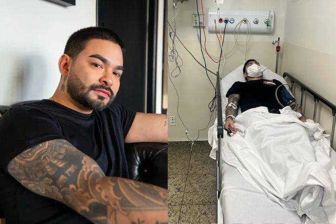 Yudi Tamashiro é internado com ‘formigamento, boca seca e agitação’