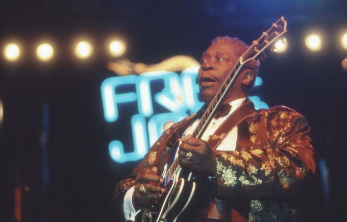 Free Jazz BBKing 1994 Registros do Free Jazz: B.B. King, em 1994