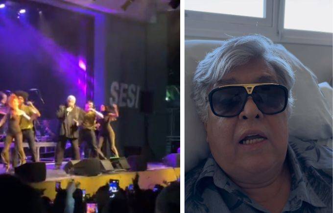 Sidney Magal grava vídeo em hospital após pico de pressão alta; confira