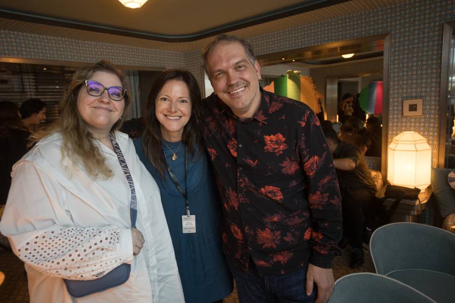 Alessandra Balles e Arnaldo Lorençato: com Andrea Abelleira