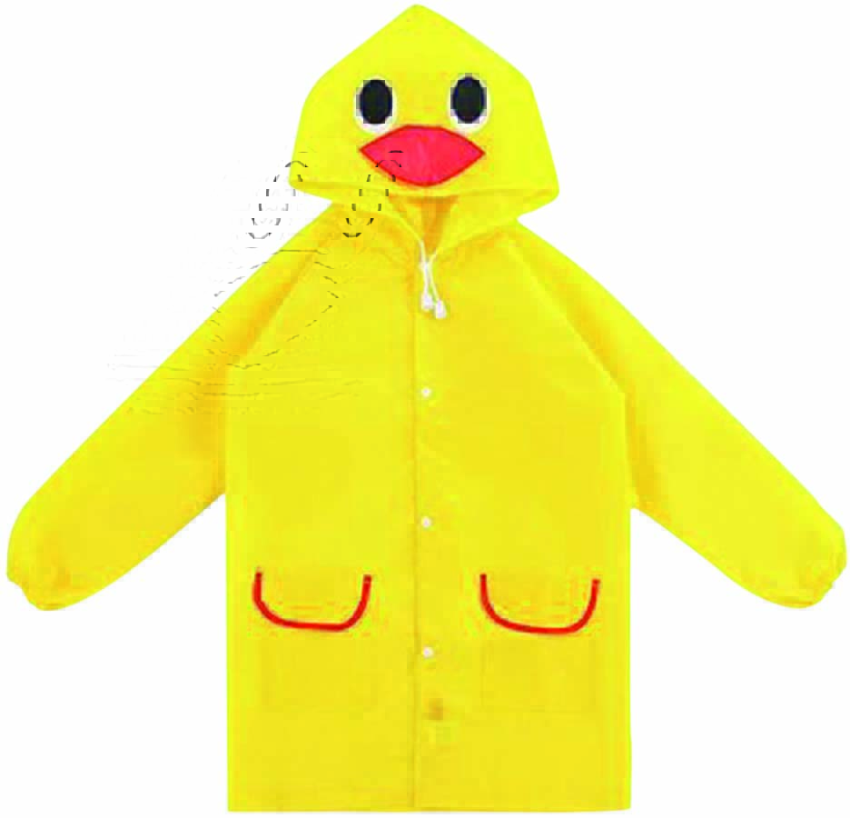 capa de chuva infantil