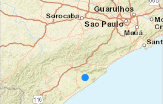 Tremor de terra atinge cidades do Vale do Ribeira