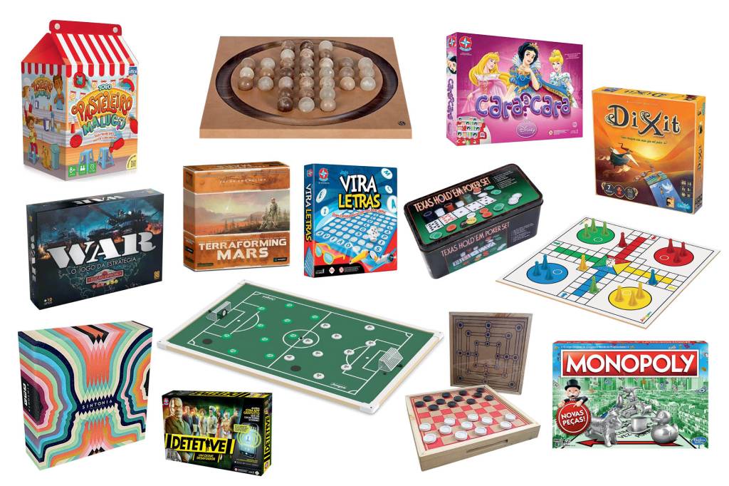 Jogos de tabuleiro e de mesa para se divertir em família ou com amigos