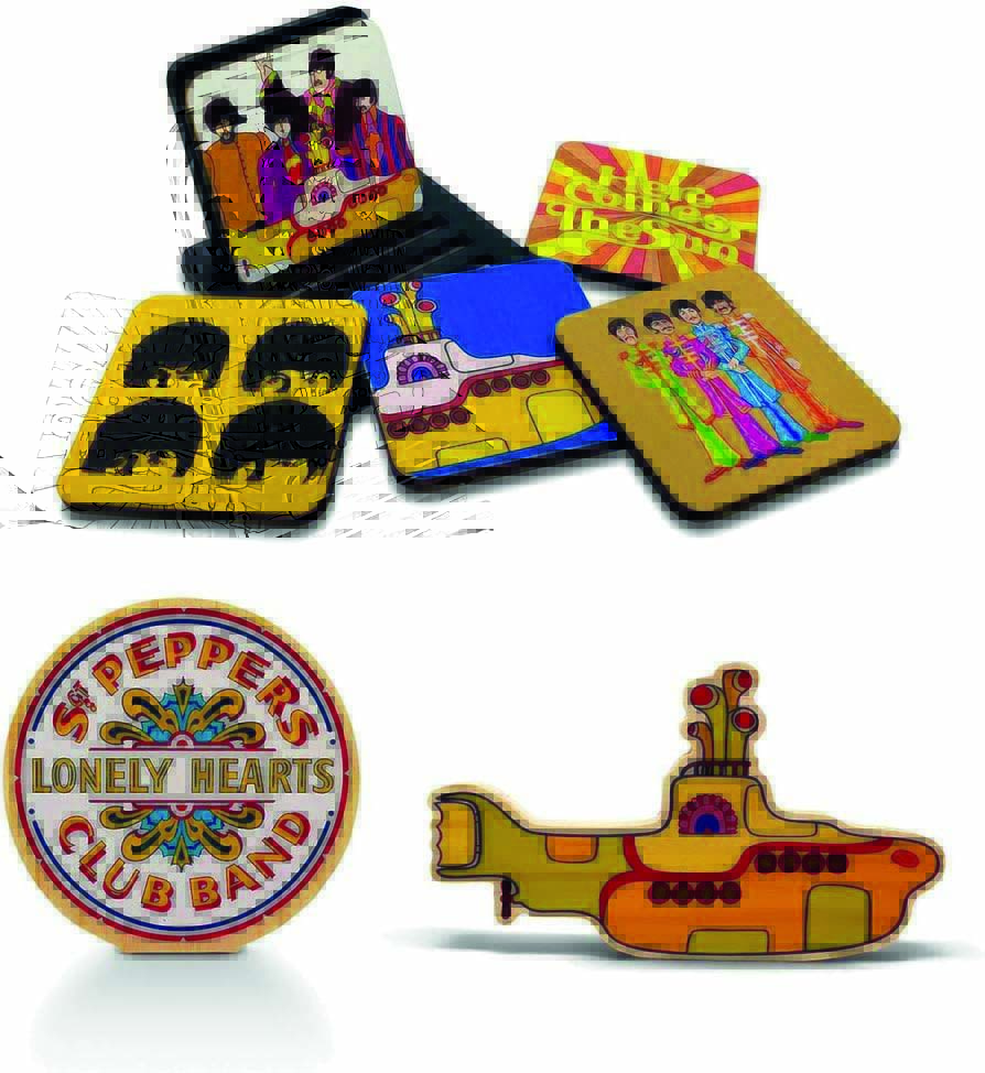 decoração beatles yellow submarine