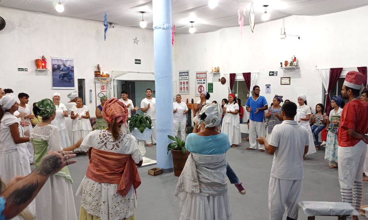 Terreiro de candomblé Egbé Odé Àkuerãn, do município de Cajati