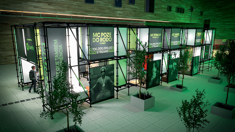 Spotify transforma playlist em exposição inédita na Praça das Artes