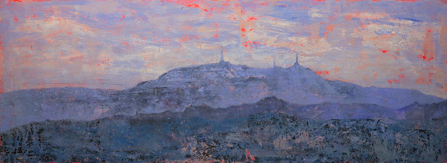 Imagem mostra pintura do Pico do Jaraguá