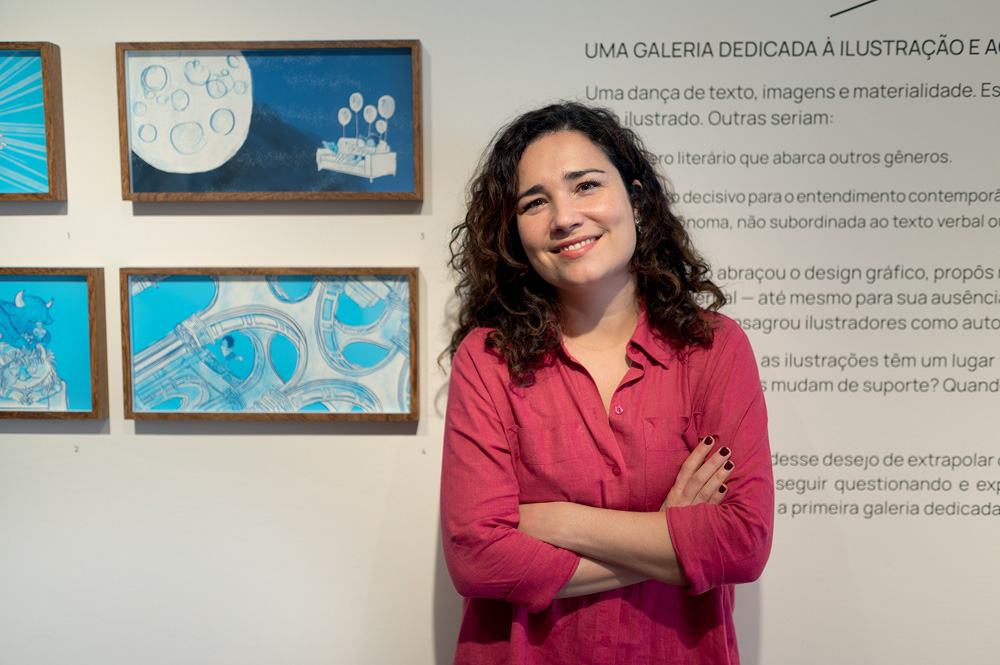 Galeria dedicada à ilustração literária abre as portas na Vila Madalena