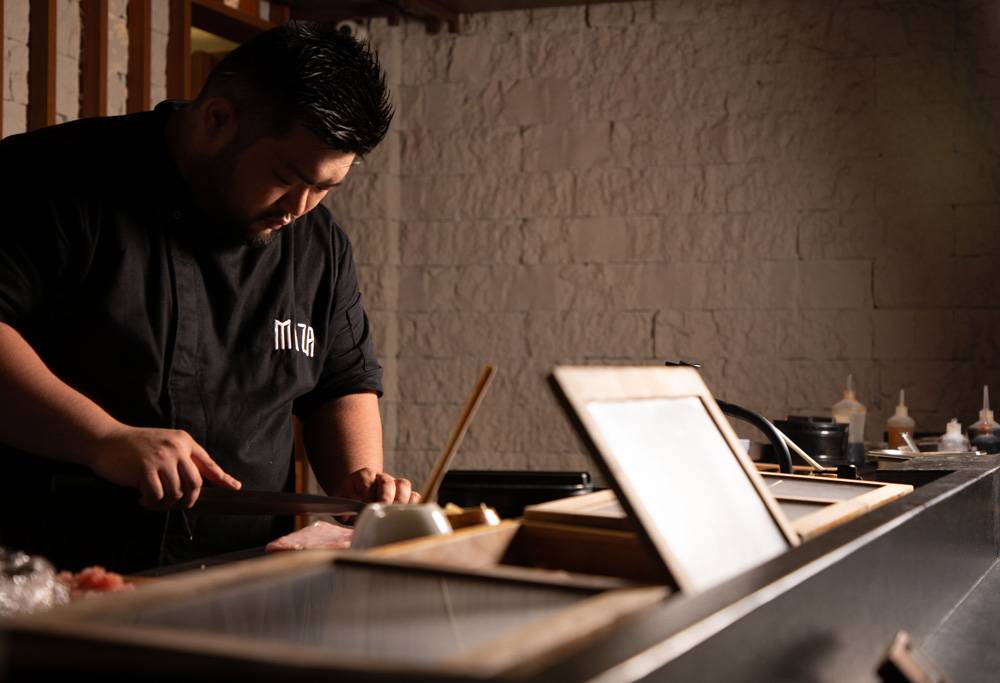 Maza é um restaurante japonês de categoria no Itaim Bibi