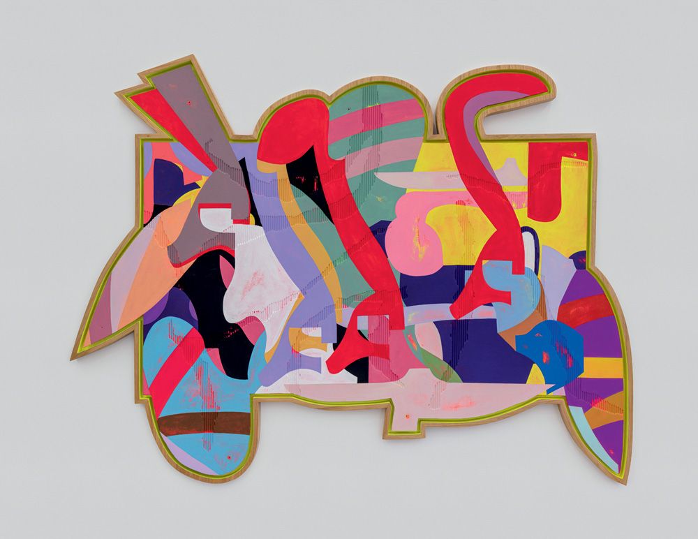 Coletivo ‘avaf’ expõe 35 obras coloridas na Casa Triângulo