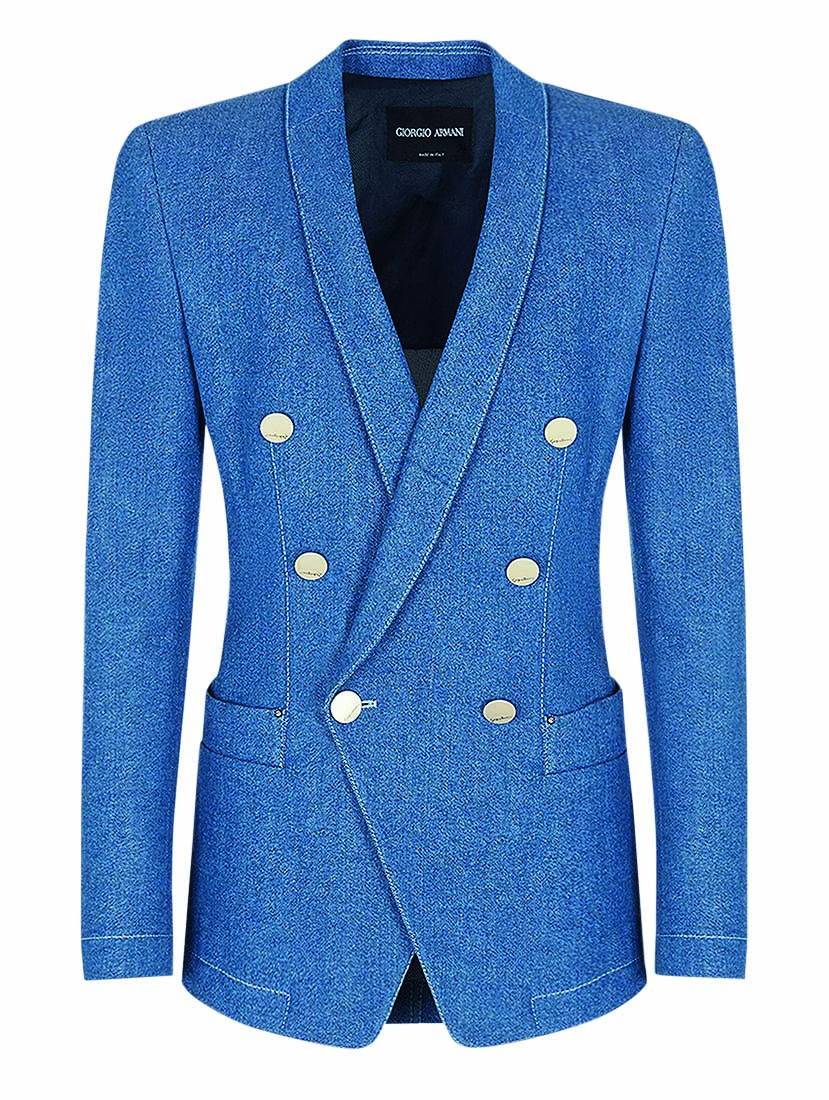 blazer jeans giorgio armani