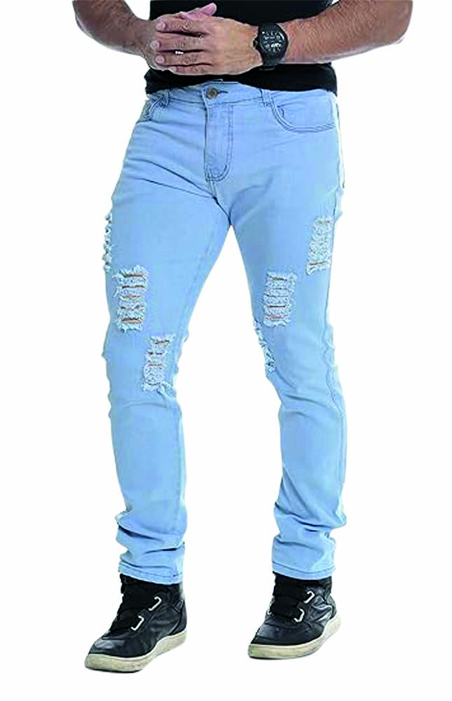 CALÇA JEANS MASCULINA skinny