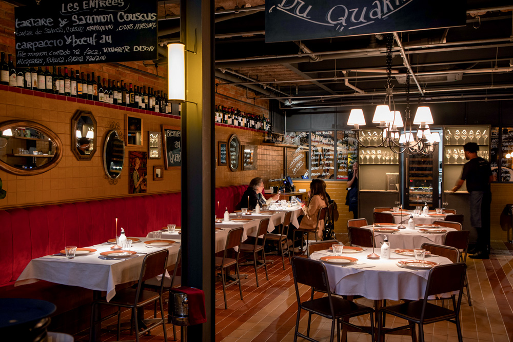 Claude faz clássicos franceses com toque pessoal no Bistrot du Quartier