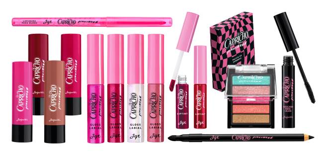 Produtos da linha PinkVerse