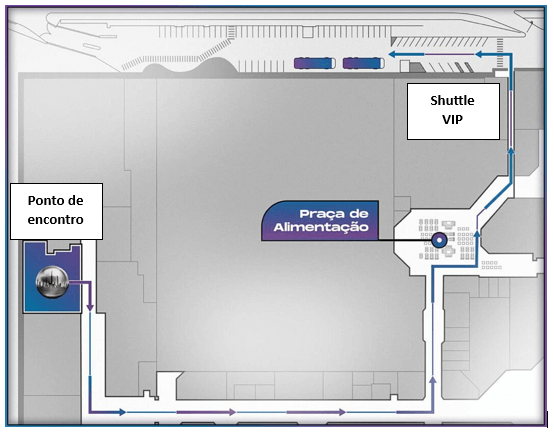 mapa-area-vip área-vip-the-town