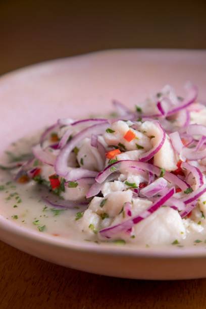 Ceviche de Pirarucu _ Da Selva _ restaurantes