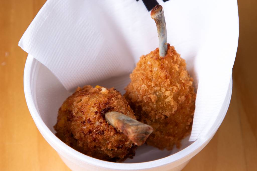 Tantin encara desafio para levar coxinha premiada à Feira dos Campeões