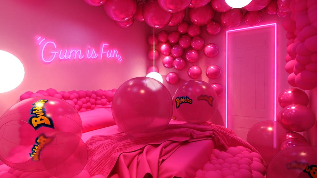 Marca de chiclete inaugura hotel lúdico na Vila Mariana