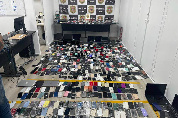 Deic apreende 853 celulares roubados em operação no Centro