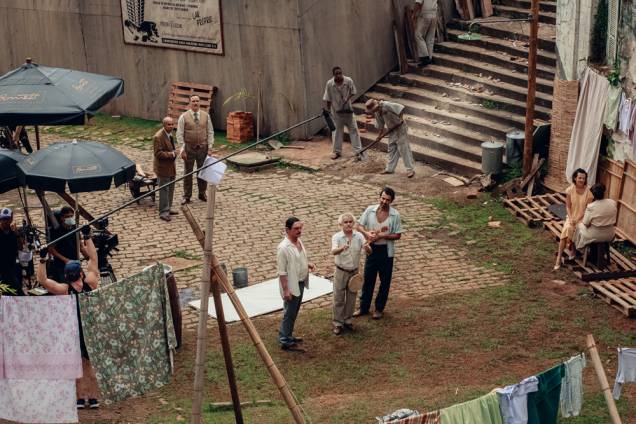 Filmagem do longa-metragem 'Saudosa Maloca': cenas no Centro Cultural Vila Itororó, na Bela Vista Filmagem do longa-metragem 'Saudosa Maloca': cenas no Centro Cultural Vila Itororó, na Bela Vista