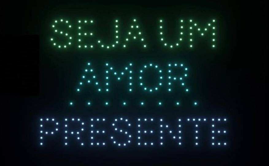 Ibirapuera recebe show de drones temático de Natal