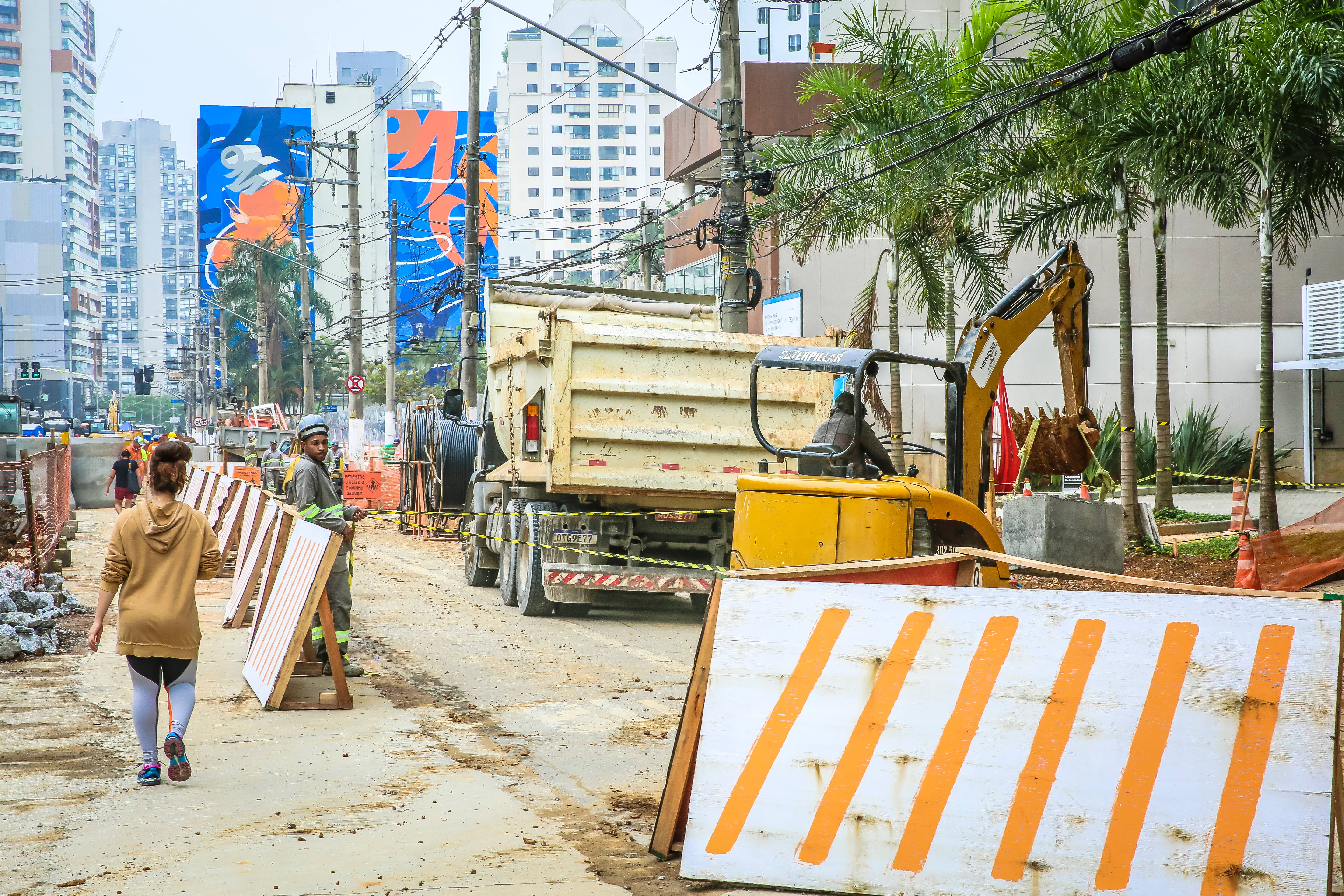 Primeira parte da reforma da Santo Amaro deve sair em abril