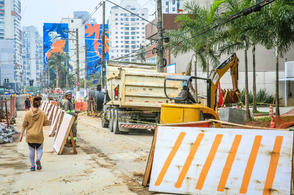 Primeira parte da reforma da Santo Amaro deve sair em abril