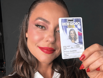 Paolla Oliveira anuncia saída da TV Globo
