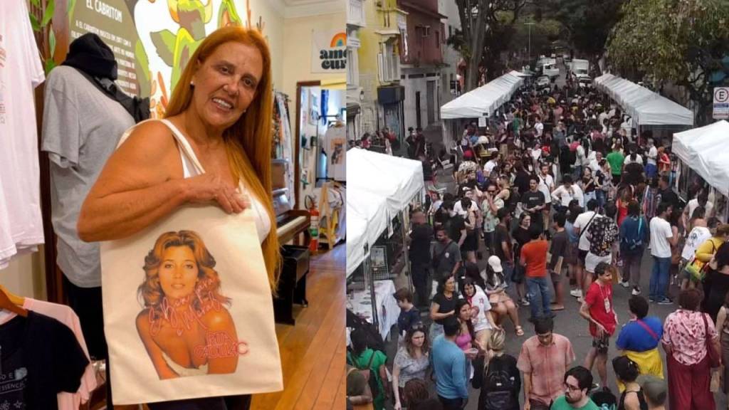 Santa Cecília tem feira criativa com presença de Rita Cadillac