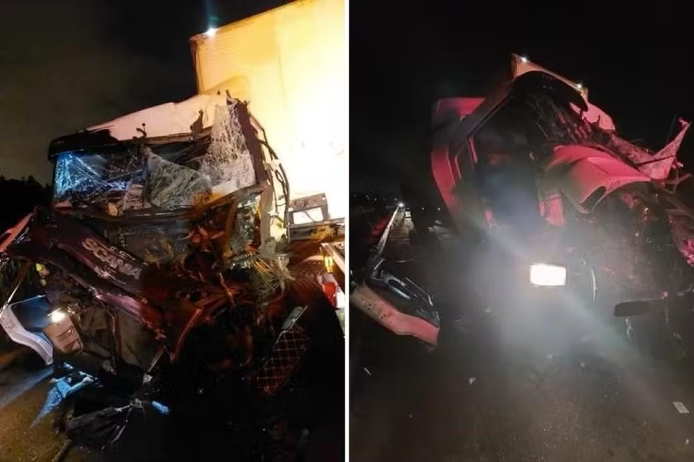 Acidente deixa motorista gravemente ferido em rodovia de Jundiaí