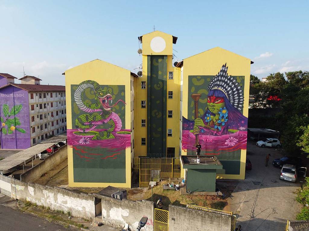 Prédios da Zona Leste vão ganhar 40 grafites de artistas independentes