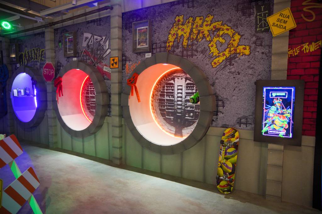 Shopping VillaLobos abre atração imersiva das Tartarugas Ninja