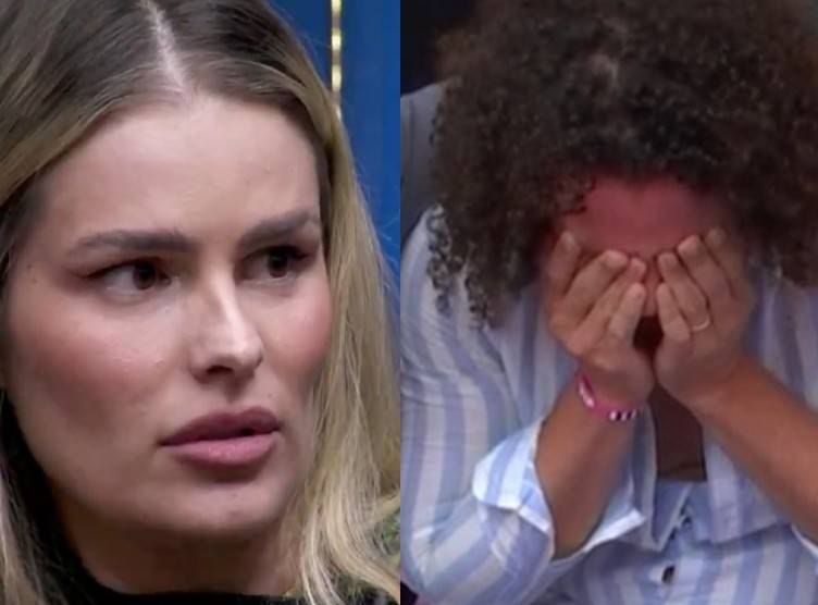 Briga entre Yasmin Brunet e Maycon aquece primeiro paredão do BBB