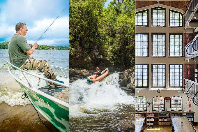 Passeios inusitados para fazer em São Paulo, como cachoeiras e pesca