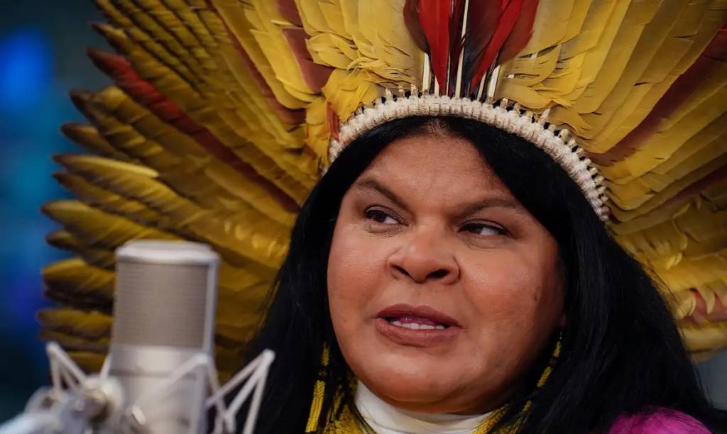 Sonia Guajajara recebe alta médica de hospital em SP